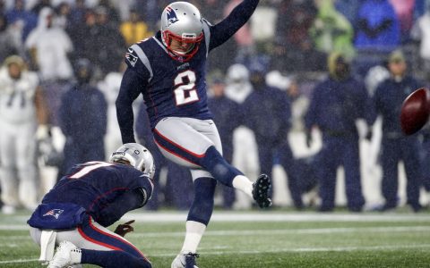 Nick Folk is back.  And so is the patriotic kicker competition