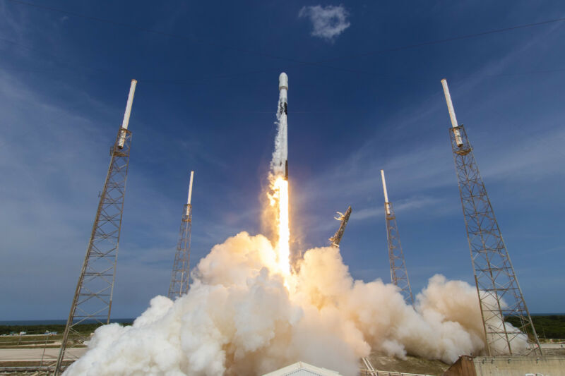 A Falcon 9 rocket launched the GPS III-03 mission in June, 2020.