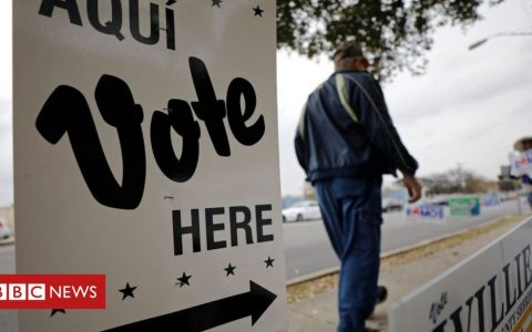 Texas governors cut polling stations in the weeks leading up to the election