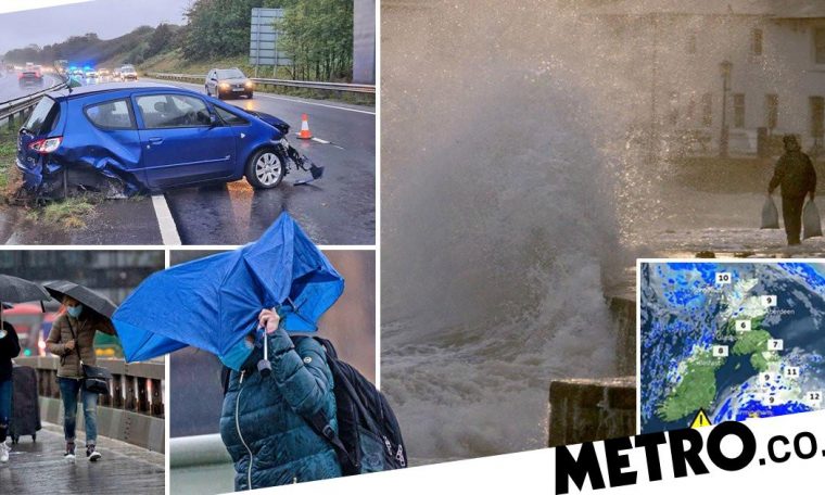 UK Weather: Hurricane Alex brings heavy rains and winds this weekend