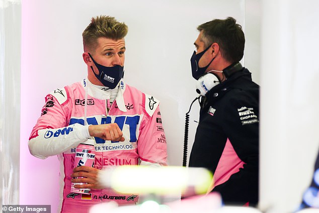 Hulkenberg has been called up to replace Stroll, but in difficult circumstances he qualifies for the last time.