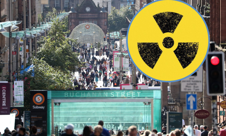 Radioactive gas in Glasgow: Map reveals hotspot radon across the city
