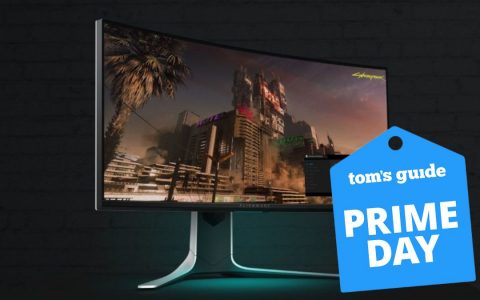 This awesome Alienware Curved Gaming Monitor is $ 350 off Prime Day