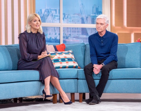 Holly Willoughby and Philip Schofield 