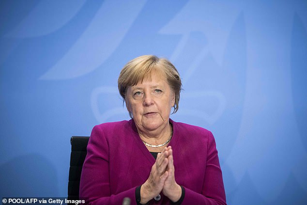 Angela Merkel has announced new bans on places where costs are above Rs 100,000, and stricter rules on places above Rs 100,000 and over 50 lags.