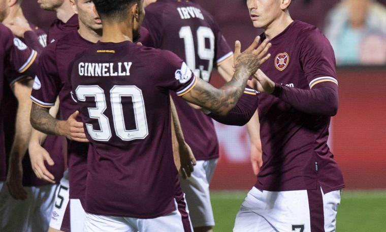 Hearts 1 Inverness City 0: JB Walker is on the spot when Robbie Nielsen starts with a win