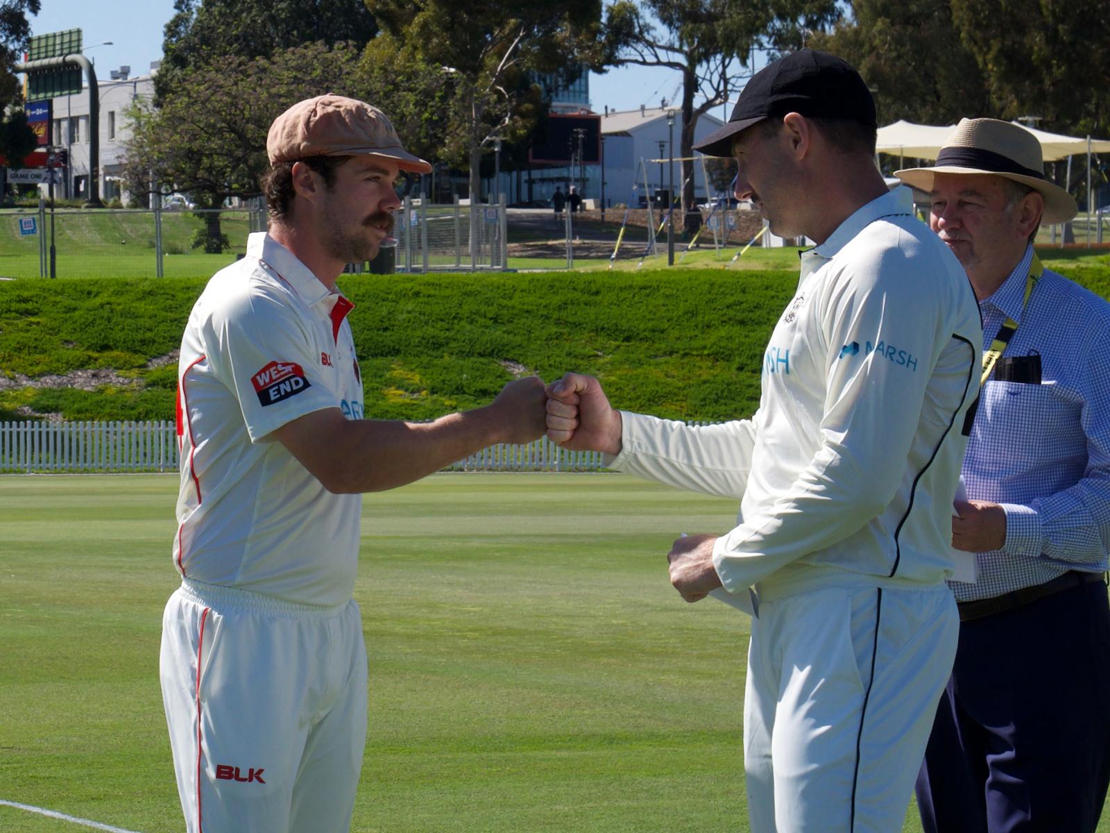 Travis Head and Shaun Marsh Toss // On the Cricket Network