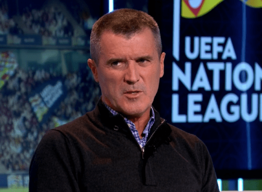 Roy Keane discusses England's win over Belgium at ITV Studios 
