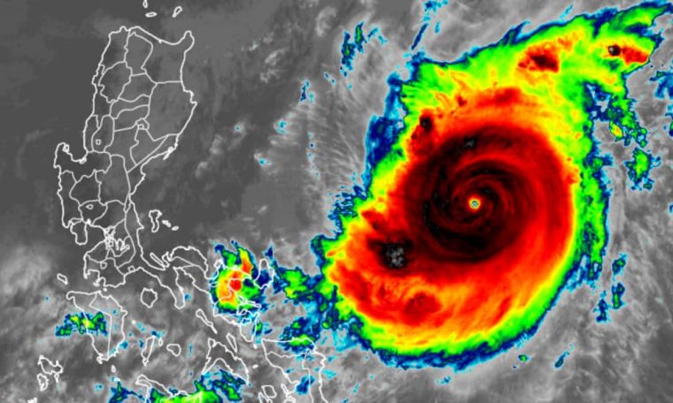 Super Typhoon Gony is the strongest hurricane of 2020, leaving for the Philippines