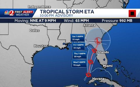 Florida is watching as Eta moves north