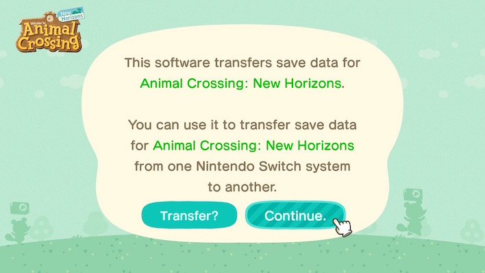 Animal Crossing Transfer Tool