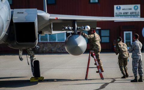 The Air Force is studying new, simpler bases to fight in the Pacific
