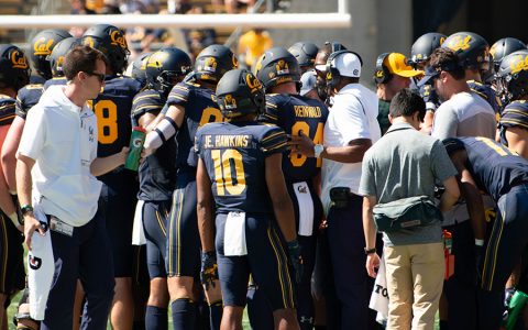 Cal plays football without a key defensive lineman at UCLA