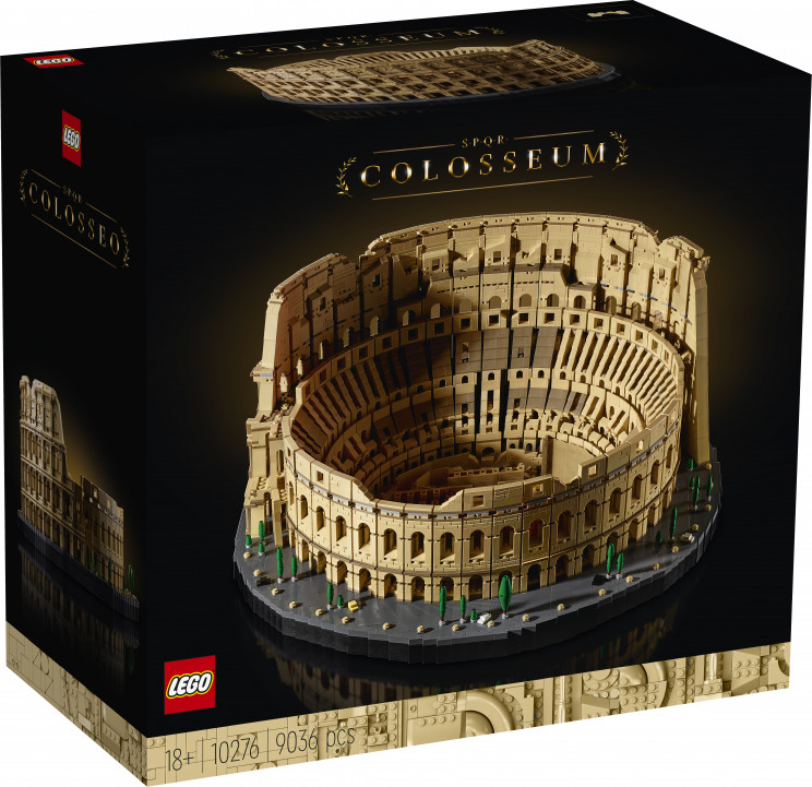 This Lego Roman Colosseum set is the largest ever with 9,036 pieces