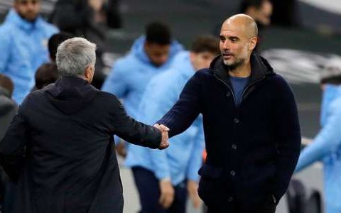 Tottenham are currently the biggest contenders in the Premier League - Guardiola