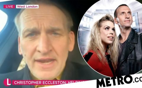 Christopher Eccleston will return to the doctor when 'hell freezes'