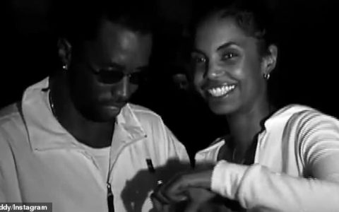 Tribute: Sean 'Diddy' Kambs remembers his late ex-girlfriend Kim Porter in his Instagram clip as she turns 50 on Tuesday