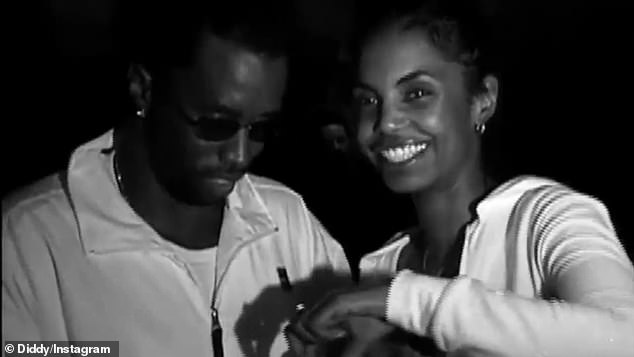 Tribute: Sean 'Diddy' Kambs remembers his late ex-girlfriend Kim Porter in his Instagram clip as she turns 50 on Tuesday