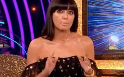 Claudia Winkleman is silent as she praises the hard-working team.