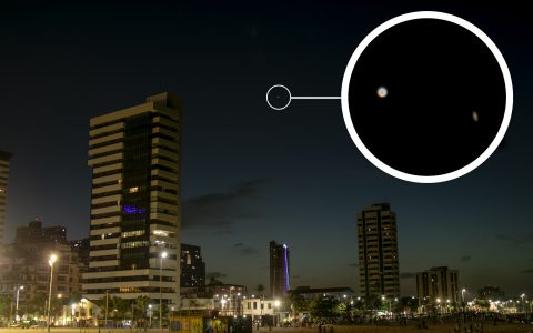 Photos: The alignment between Jupiter and Saturn can be seen in Fortaleza.  The fort