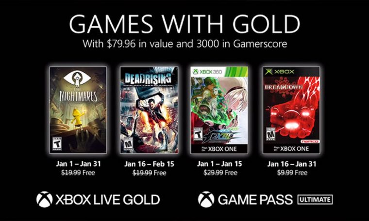 Dead Rising and Little Nightmare are free war games on Xbox in January 2021