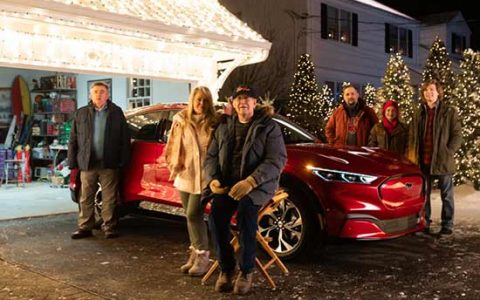 Ford Mustang Re-Introduces Mach-E Commercial Christmas Classic in US with Chevy Chase