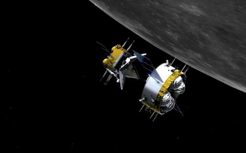 China became the first country to run robotic docking in the lunar cycle