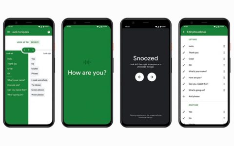 This mobile app allows users to communicate with just a wink