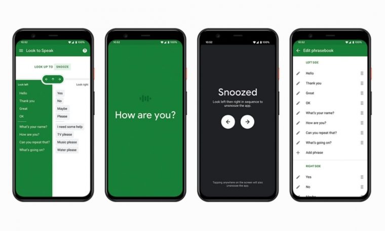 This mobile app allows users to communicate with just a wink