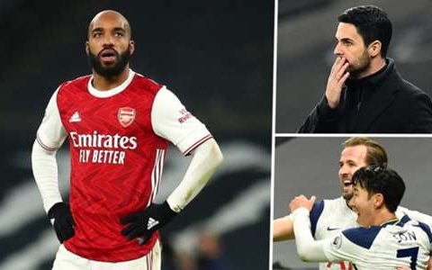 When will Arsenal learn ?!  The Derby disaster offers little hope that the Gunners' season can be saved