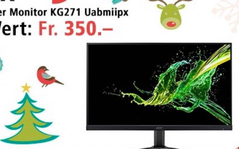 Win Acer Gaming Monitor on December 22
