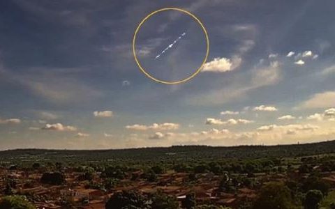 A meteor fall in broad daylight causes a blast in Bahia;  Eye
