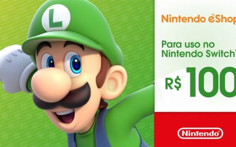 Brazil accepts prepaid gift cards for Nintendo eShop Switch.  sport
