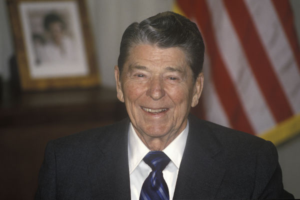 Ronald Reagan was the President of the United States for two terms (1981 to 1988).