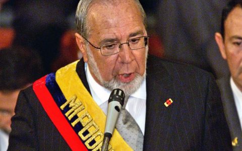 Former Ecuador President Gustavo Noboa, dies at 83