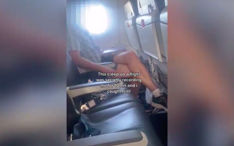 Man seen passenger filming in Australia without consent on flight 02/11/2021