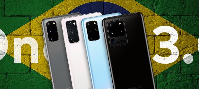 The Samsung Galaxy S20 line has been upgraded to One UI 3.1 in Brazil