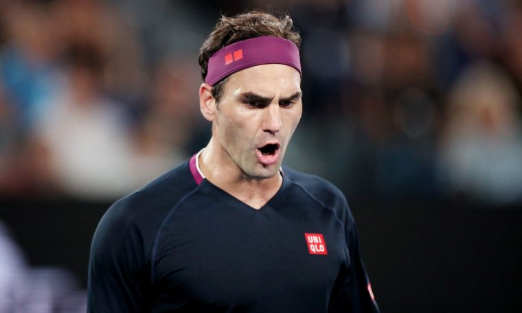 After 14 months away from court, Federer defeated Evans in ATP
