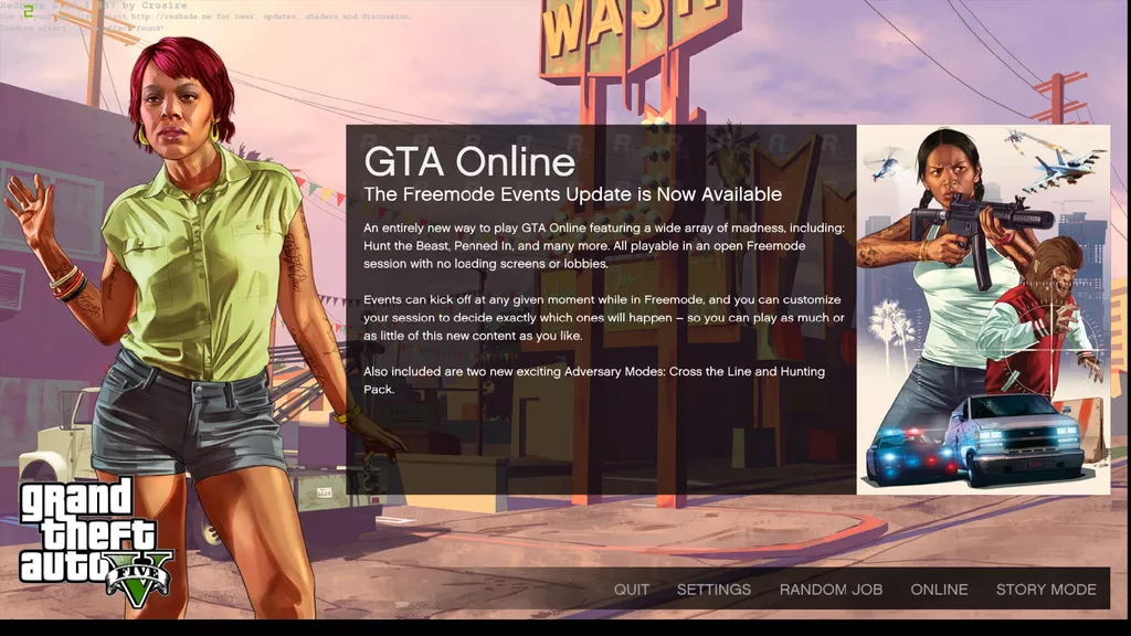 GTA takes a long time to load online.
