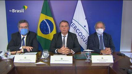 Bolsonaro in Mercosur: 'We urgently need to reverse the huge damage caused by the epidemic'