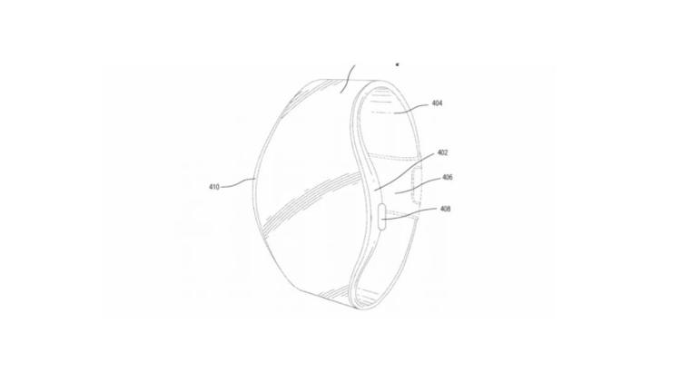 Apple filed patent for flexible screen - reproduction / USPTO - reproduction / USPTO