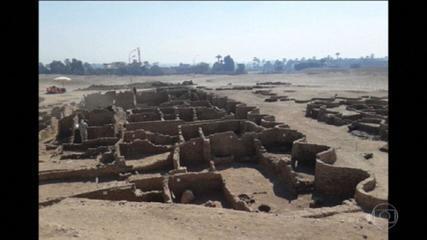 Archaeologists discover a 3,400-year-old city in Egypt