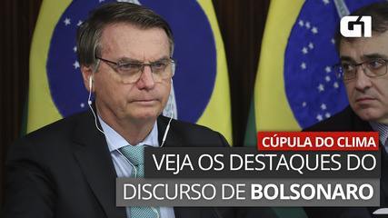 VIDEO: Bolsonaro's speech at the Climate Leaders Summit