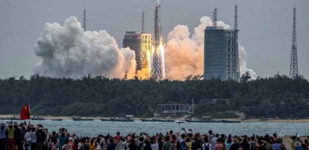 Calculations suggest Chinese rocket may be out of control in Brazil