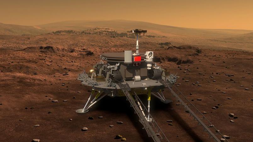 Tianwen-1 landed on Mars