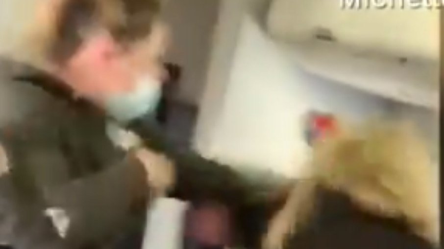 Passenger thrown punch and flight attendant, whose two teeth were broken