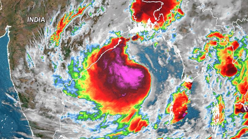 Tropical cyclone Yas reached India