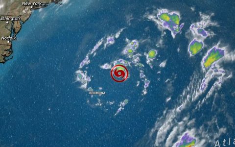 Tempestade subtropical Ana se forma no Atlântico, a nordeste das Bermudas