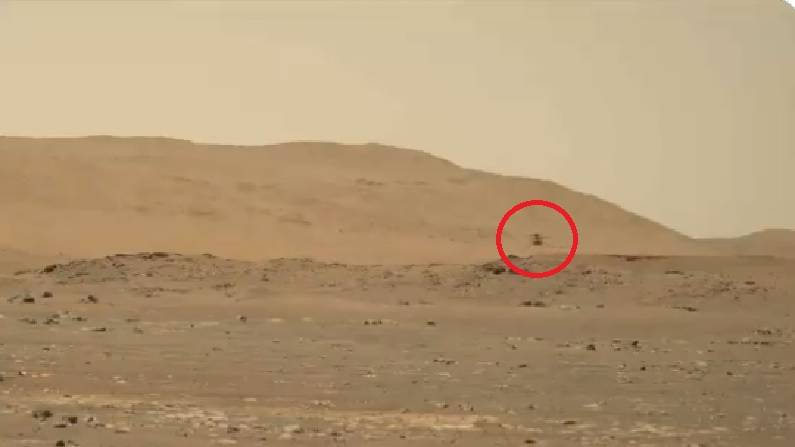 Video: Rover Ingenuity Helicopter Helicopter Recorded, Golden Moment in NASA's Mars Mission