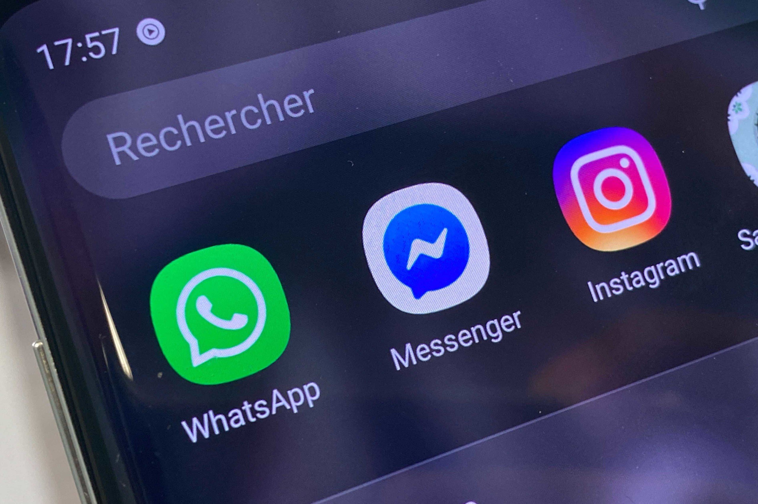 Whatsapp, messenger and instagram